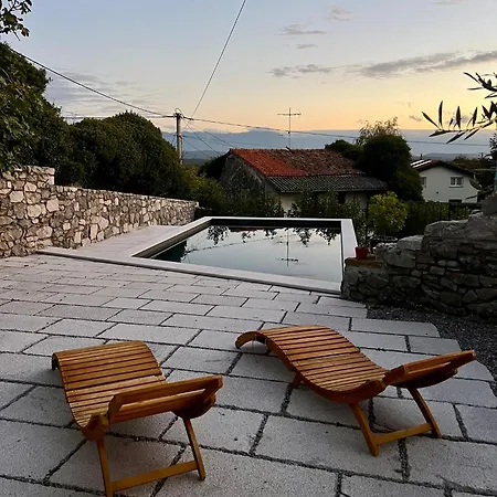 Karst House Zan Pliskovica With Private Pool *