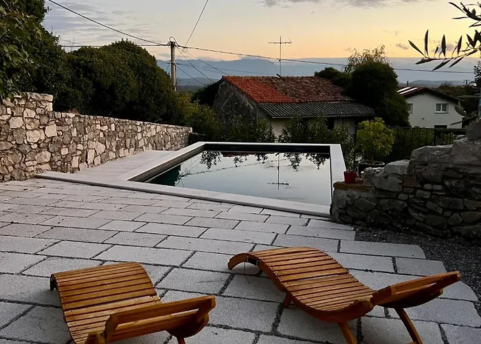 Karst House Zan Pliskovica With Private Pool *